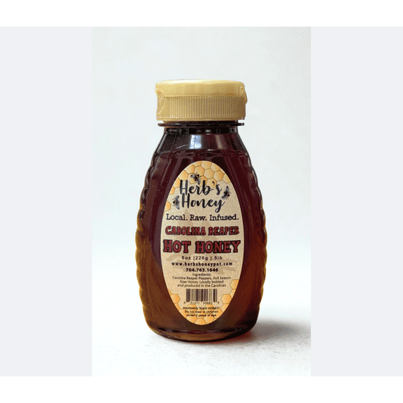Herb's Honey - Hot Honey - Carolina Reaper