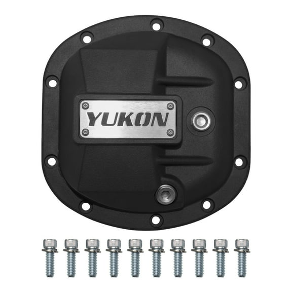 Yukon Gear and Axle Hardcore Diff Cover Compatible with Dana 30 Differentials YHCC-D30