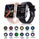 thumbnail image 2 of Regalo de Navidad reloj inteligente para hombres y mujeres, reloj inteligente con pantalla táctil de reloj de rastreador de fitness con monitor de frecuencia cardíaca, para teléfonos Android Ios, 2 of 5