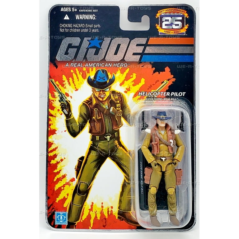 G.I. Joe 25th Anniversary Wild Bill Helicopter Pilot Action Figure