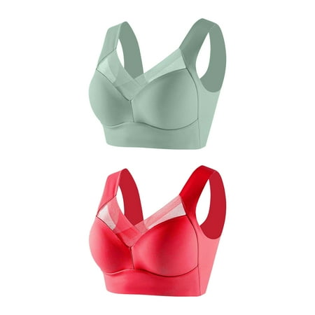 Weikingp Bras for Women  Sticky Adhesive Vanity Panel Clothing Adhesive Bra Yoga Crop Vest Bras Anti Sagging Back Support Bras Materni Grey Womens Underwear Plus Size Lingerie Clearance Hot Pink L