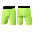 thumbnail image 4 of Bibifish Mens Sports Shorts Black High Waist 3D Pouch Compression shorts Stretchy Quick Dry Moisture Wicking Gym Workout Training Shorts, 4 of 4