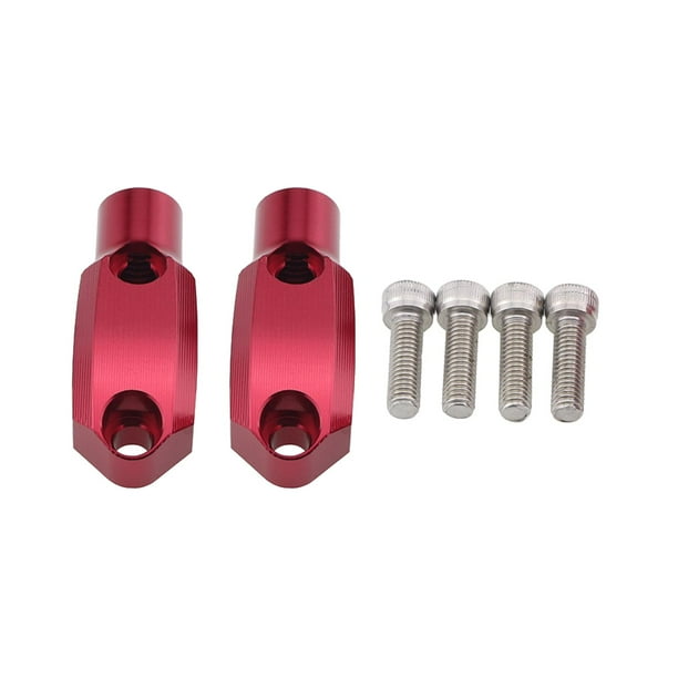 cilindro espejo abrazadera soporte de montaje manilr abrazadera 22 mm aleación de aluminio ajuste para r1200r 15 reempzo de rojo yotijar Montaje de abrazadera de espejo