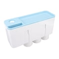 thumbnail image 1 of Dispensador de pasta de dientes punzón multiusos PP fácil almacenamiento kit dispensador de pasta de dientes montado en la pared estable para baño para adultos ANGGREK  Otros, 1 of 8