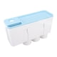 thumbnail image 5 of Kit de exprimidor de pasta de dientes Jadeshay montado en la pared para baño soporte para cepillos de dientes, 5 of 12