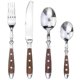 thumbnail image 1 of 4-Piece Stainless Steel Cutlery Set with Resin Riveted Handle for Fine Dining Utensils, 1 of 2