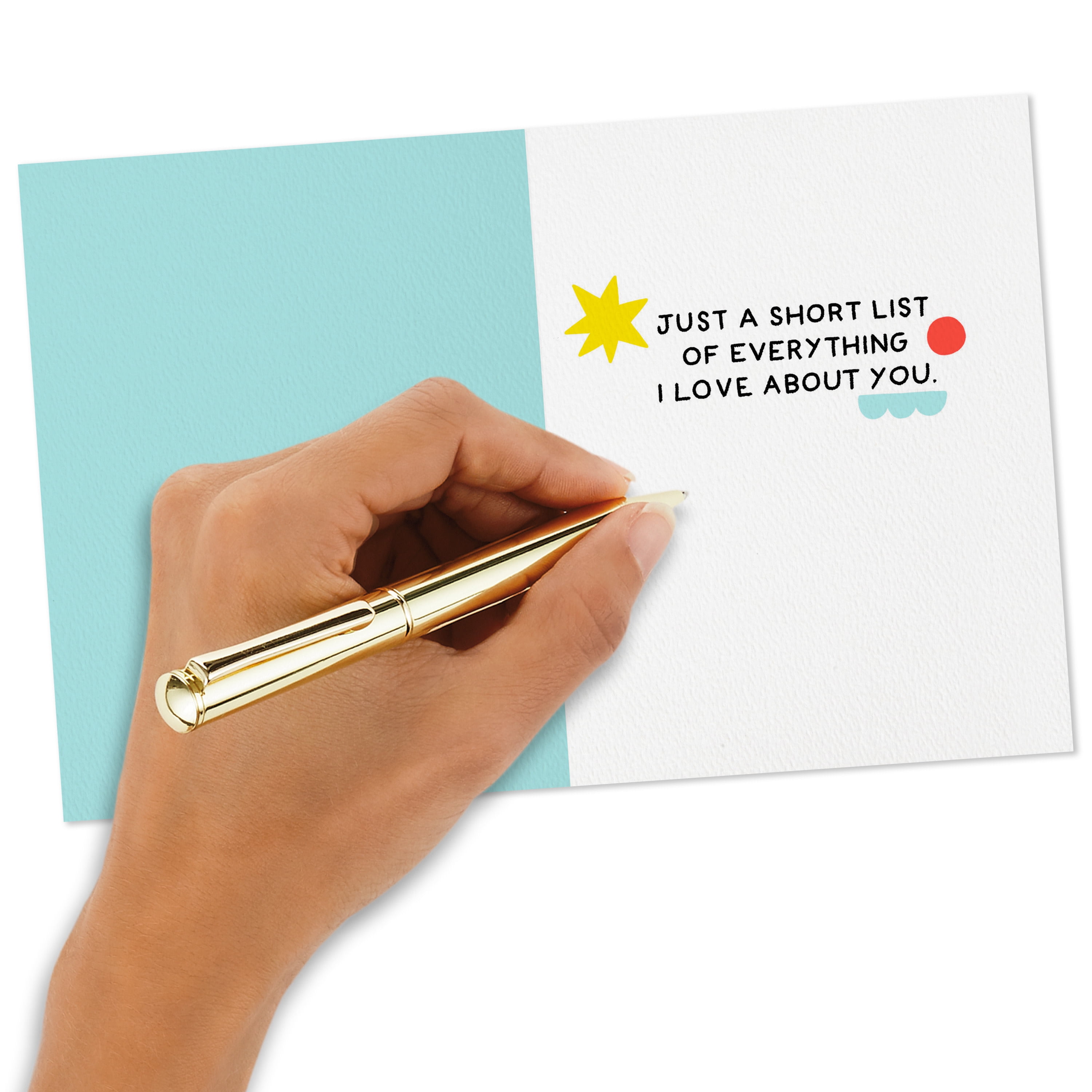Hallmark Good Mail Love Card (Every Single Freaking Thing About You)
