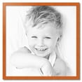 thumbnail image 2 of ArtToFrames 34" x 34" Orange Picture Frame, 34x34 inch Red Wood Poster Frame (WOM-4607),  Pack, 2 of 8