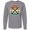 AC-Heather Grey, variant on Anchor Nautical Sailing Sunset Long Sleeve T-Shirt
