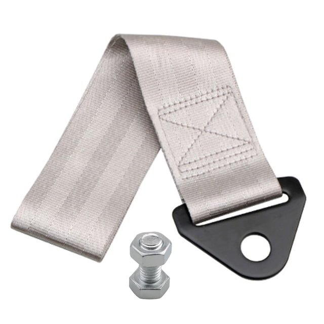 Correa De Remolque De 28,5 Cm/11,2 Pulgadas, Correa De Cuerda De Tracción Universal Resistente Al Desgaste De Nailon De Alta Resistencia, Cinta De Decoración De Parachoques Para Parachoques Trasero Eigraketly VI009418-05