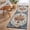 Orange, variant on Ultra-Thin Washable Runner Rug 2x6 Non-Slip Non-Shedding Vintage Hallway Runner Stain-Resistant Indoor Entryway Brown/Red