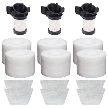 Extolife Replacement Filters For Shark Ion Flex Duoclean X30 X40 F60 F80 If200 If201 If202 If205 If251 If252 If281 If282 If285 Uf280 Ic205 Ir70 Ir100 Ir101 3 Post 6 Foam&Felt Filters Xpremf100