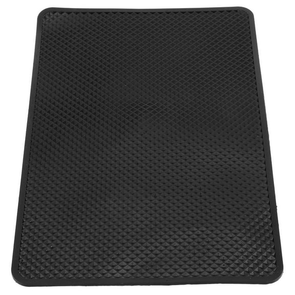 Topbathy Car Dashboard Mat Dash Pad Non Slip Black 1Pcs