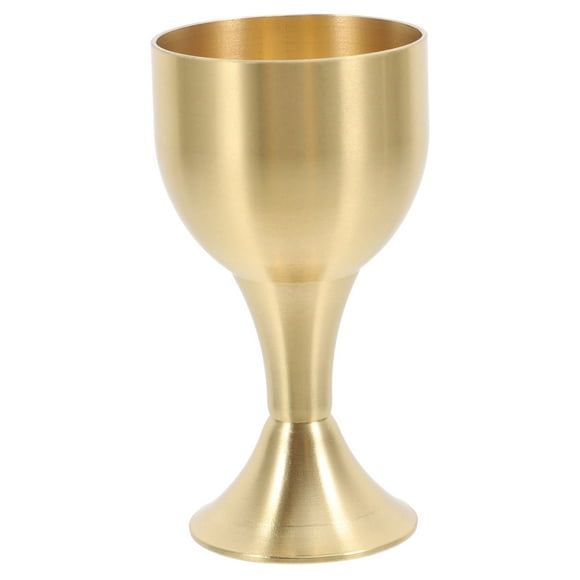 Copa de aleación de cobre, copa de vino, copa de licor antigua, copa de vino de Metal, copa Retro