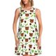 thumbnail image 1 of Fotbe Cute Bear Vestido de Verano sin Mangas para Mujer – Vestido Midi Línea A, Estilo Camiseta Floral, Vestido Playero Casual y Fluido, 1 of 7