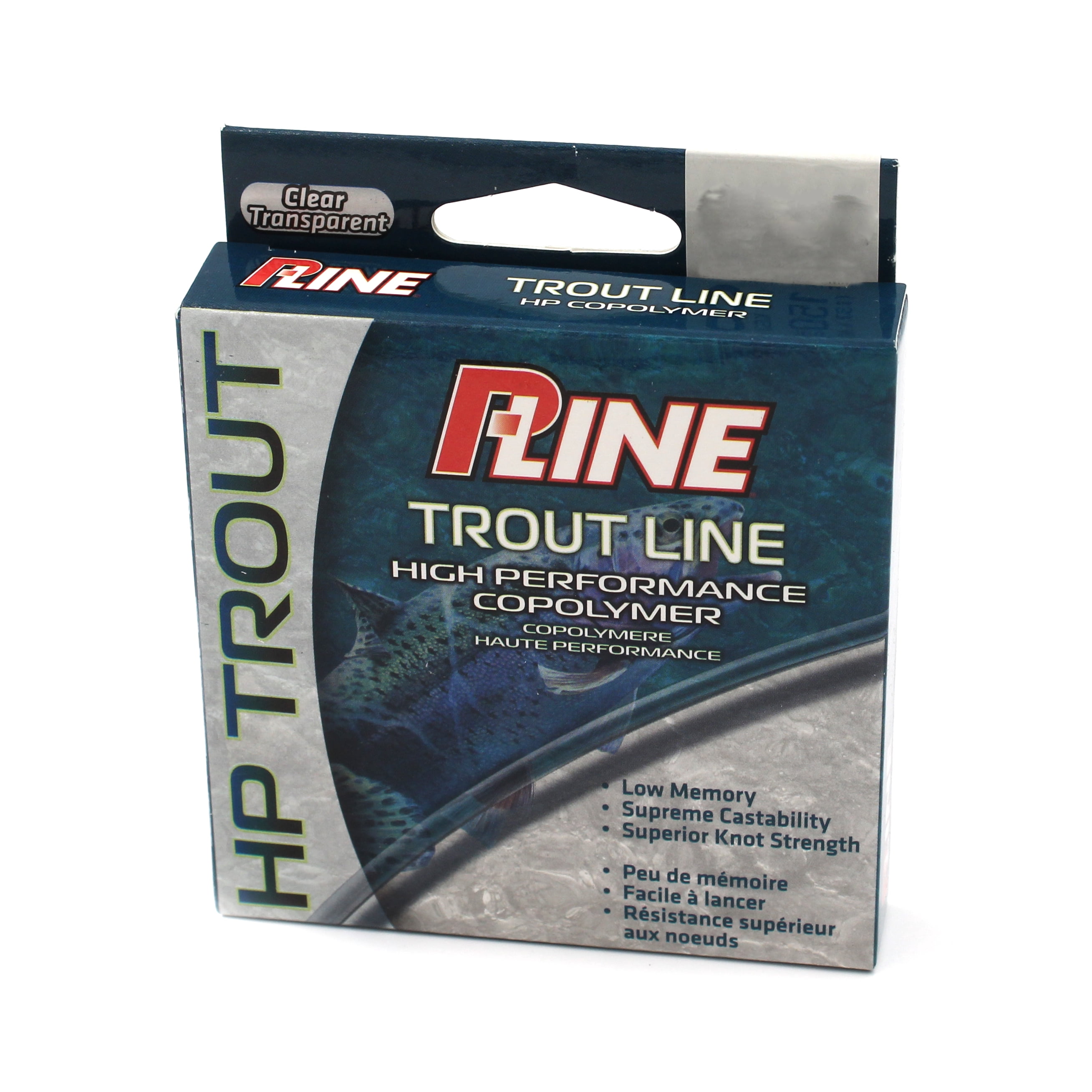 (2 pack) P-Line Trout Line 150 yd Clear 2 lb