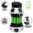 thumbnail image 2 of Maccabi Art 8726 18 oz Collapsible Silicone Soccer Water Bottle, 2 of 5