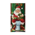 thumbnail image 2 of Mouliraty Christmas Door Cover Decoration Christmas Door Cover Door Hanging Party Decoration Door Cover Tapestry, 2 of 9