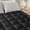 Black, variant on Vccoem Cooling Mattress Topper Twin White, Extra Thick Quilted Mattress Pad, Deep Pocket Fit, Breathable Plush Bed Topper, Hypoallergenic