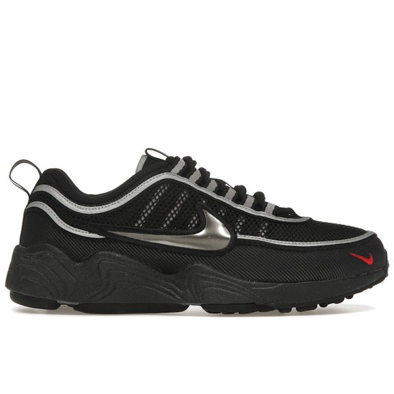Nike Men's Air Zoom Spiridon Black Metallic Silver Shoes, from StockX