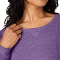 thumbnail image 2 of Sudadera Hanes EcoSmart Crewneck para Mujer Violeta Talla L, 2 of 4