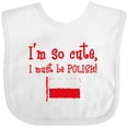thumbnail image 3 of Inktastic So Cute Polish Boys or Girls Baby Bib, 3 of 4