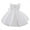 White, variant on Flower Girls Bowknot Tutu Dress for Kids Baby Wedding Birthday Party Baptism Formal Dresses