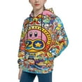 thumbnail image 4 of Youth Kirby Hoodies 3d Print Pullover Hooded Sweatshirt With Pocket For Boys Girls, 4 of 7