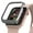 Silver+Black (44-60), variant on Bezel Styling Compatible with Apple Watch Series 6, SE, 5, 4 44mm Case, Stainless Steel Anti-Scratch Bezel Ring Cover - Silver+Black (44-61)