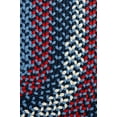 thumbnail image 2 of Indoor/Outdoor Rug, Blue Reversible Braided Textured Design, 2Ft. X 6Ft. Oval Runner Deck/Patio Carpet, 2 of 2