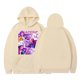 thumbnail image 1 of Pop cazadora para niña Demo-n Hunters Unisex Fashion Hooded Sweatshirt Streetwear Soft Comfortable Long Sleeve Hoodie for Daily Wear Spring Fall Winter （Beige）, 1 of 2