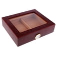 thumbnail image 3 of Caja para Español Humidificador Higrómetro Decoraciónes Accesorios Decorativos marrón Zulema Caja española del cigarro del cedro, 3 of 8