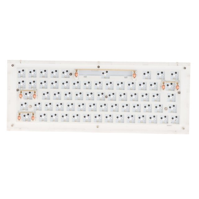 Teclado mecánico Sunnimix DIY con Cable de 64 interruptor caliente RGB retroiluminada