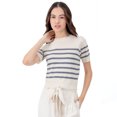 thumbnail image 1 of PLAYERA PARA MUJER QUARRY MANGA CORTA CON RAYAS, 1 of 4