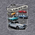 thumbnail image 3 of Wild Bobby Ford Still Plays With Cars Classic Muscle Car Lover, Men Premium Tri Blend Tee, 3 of 5