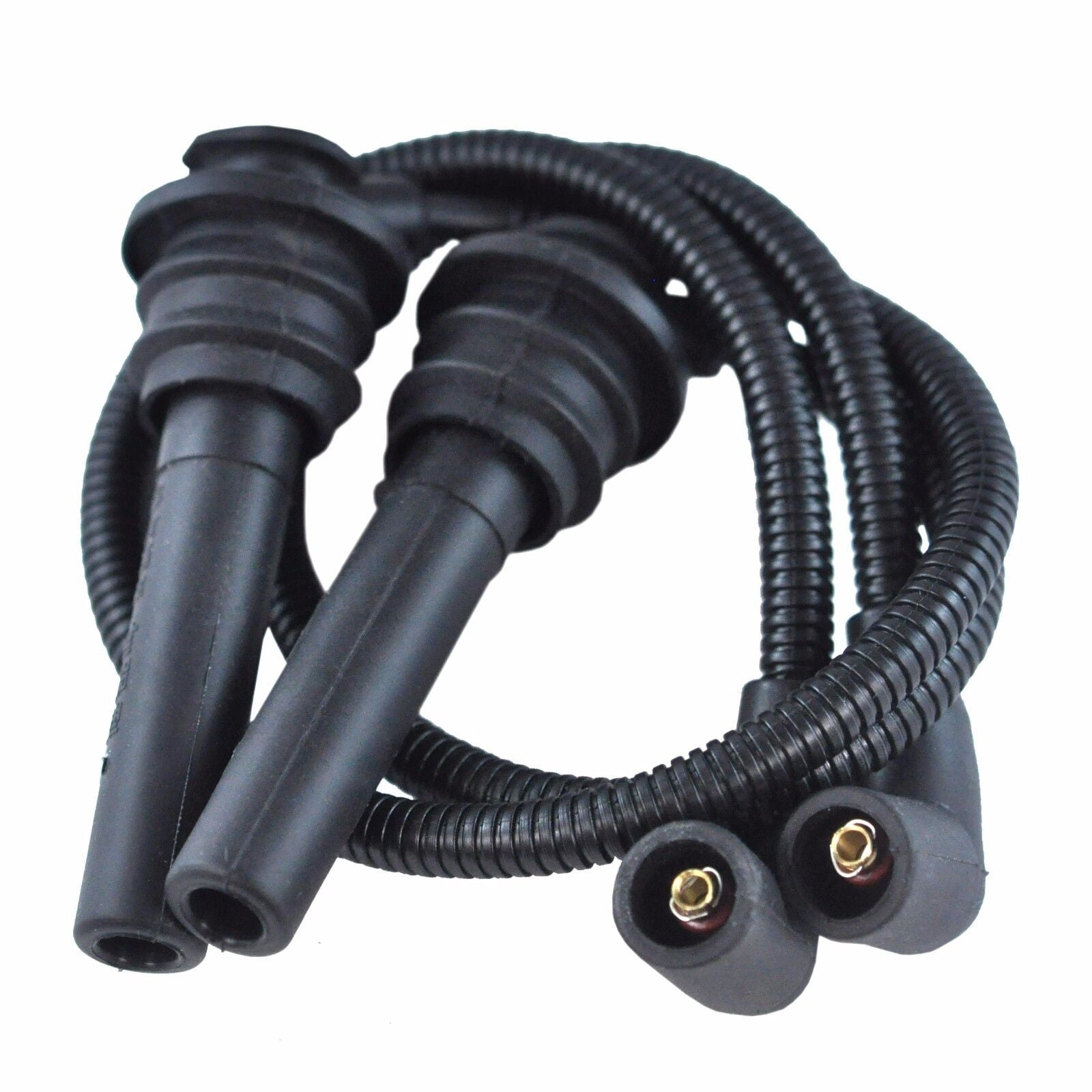 Polaris RZR 900 1000 UTV Ignition Coil Spark Plug Caps and Wires (SET