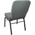 thumbnail image 4 of Emma + Oliver Signature Elite Charcoal Gray Church Chair - 20 in. Wide, 4 of 5