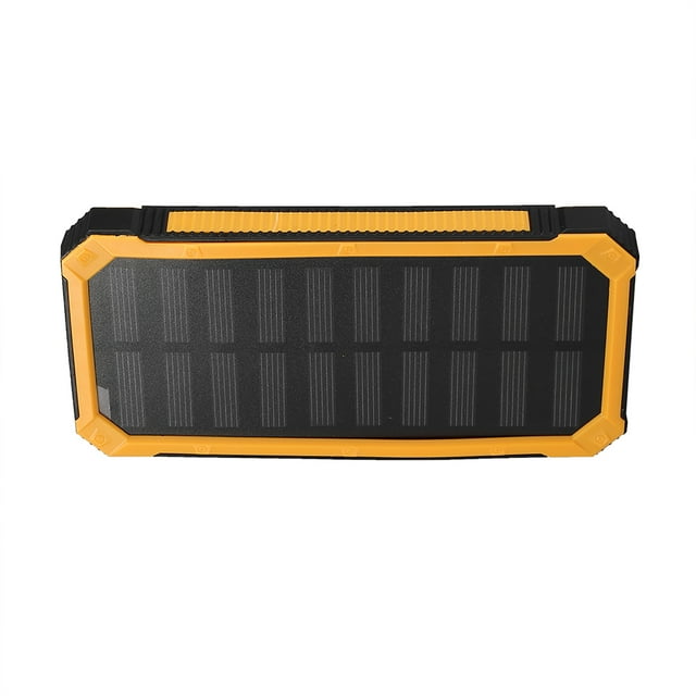 Power Bank Case, 20000mAh Large Capacity Supports Solar Fast Charge Solar Power Bank For For School For Outdoors For Travel For Home