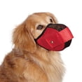 thumbnail image 2 of GG Fabric Mesh Muzzle Red Small, 2 of 3