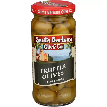 (Pack of 6) Santa Barbara Olives Truffle Stuffed 5 oz