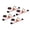 Pink, variant on Mega Cargo Control USA 2-pack Heavy Duty 2" x 40' Ratchet Strap Flat Hook Flatbed Truck Farm Tie Down, 3333 lbs Wll, Black