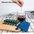 thumbnail image 4 of Bewildely Ice Cube Stick Tray Freezer Tube Icing Making Mold Chocolate Jelly Mold Reutilizable Frigorífico Hornear Maker Verde oscuro Type3 NO3 Bewildely HA063471-02, 4 of 6