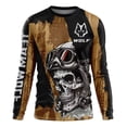 thumbnail image 1 of Playera Hombre Motociclista Calavera Wolf Racing Jersey, 1 of 4