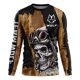 thumbnail image 1 of Playera Hombre Motociclista Calavera Wolf Racing Jersey, 1 of 4