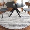 thumbnail image 2 of SAFAVIEH Vogue Chelsea Abstract Area Rug, Blue/Beige, 6'7" x 6'7" Round, 2 of 8