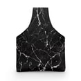 thumbnail image 3 of KUIFORTI Crochet Bag Organizer Yarn Storage Bag Black Marble Crochet Tote Bag for Crochet Lovers Yarn Lover Bag Knitting Bag Accessories, Size S, 3 of 7