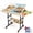 Nature, variant on Buballino Adjustable-Height Wooden Puzzle Table with Wheels, for 1500 Pieces