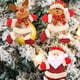 thumbnail image 2 of Adornos navideños para decoración del hogar, muñeco de nieve, Papá Noel, árbol de peluche, colgante de muñeca, regalo artesanal, Navidad, Año Nuevo, 2 of 4
