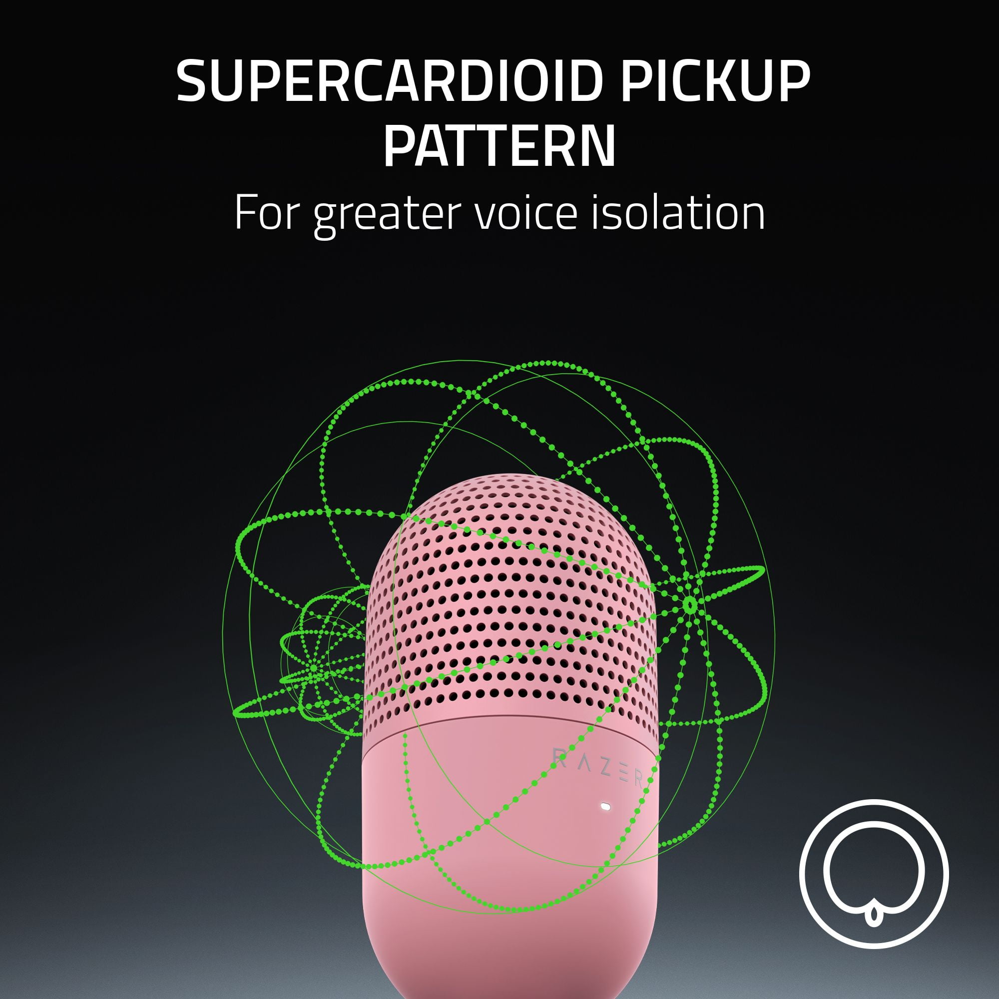 Razer Seiren V3 Mini - Quartz (PC)