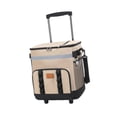 thumbnail image 3 of Bolsa de enfriador de más de refrigeración aislado 35 l Aislamiento práctico de almacenamiento Packle de hielo Recipiente de alimentos para viajes de Caqui, 3 of 8